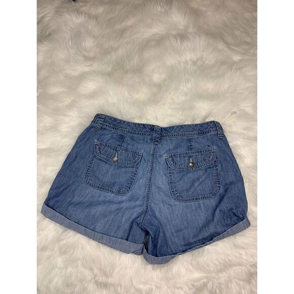 Tommy Hilfiger Women's blue jean shorts - Picture 2 of 6